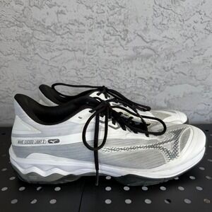 MIZUNO WAVE EXCEED LIGHT 2 AC Tennis Shoes Mens 11.5 US 45 EU White Pickleball
